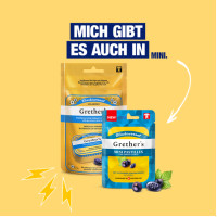 Grether's Blackcurrant zuckerfrei Mini Beutel, 30 g, Hager Pharma GmbH