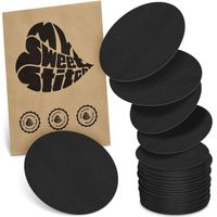 TheBig Round Black, 25 st, MySweetStitch GmbH