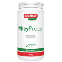 Whey 100% Ultra Reines Molkenprotein MEGAMAX, 400 g, Megamax B.V.