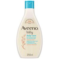Aveeno Baby Daily Care seifenfrei Duschgel+Shampoo, 250 ml, Kenvue Germany GmbH (OTC)