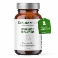 Curcuma & Schwarzer Pfeffer, 90 st, Kr&auml;utermax GmbH & Co. KG