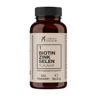 Cellcura Naturals Biotin Zink Selen Vegan, 120 st, Cellcura Naturals GmbH