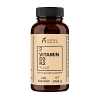 Cellcura Naturals Vitamin D3+K2 MK7, 120 st, Cellcura Naturals GmbH