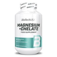 MAGNESIUM +CHELATE Kapseln, 60 st, BioTechUSA Kft.