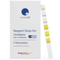 LuxmedIQ Reagenzstreifen zur Urinanalyse 5 Paramet, 10 st, LuxmedIQ Deutschland UG (haftungsbeschr&auml;nkt)