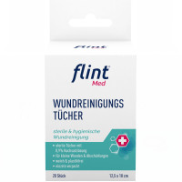 flint Med Wundreinigungst&uuml;cher, 20 st, Kyberg Pharma Vertriebs GmbH