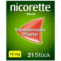 Nicorette TX Pflaster 15 mg transdermales Plaster, 21 st, Kenvue Germany GmbH (OTC)