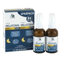 Melatonin 1 mg Einschlaf-Spray Sparpack, 2x50 ml, Avitale GmbH