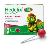 Hedelix HerbalSept Husten Lutscher Kids, 6 st, Dr. Theiss Naturwaren GmbH