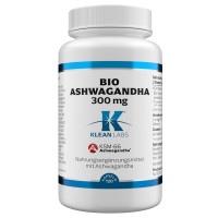 Ashwagandha Bio Wurzel-Extrakt 300 mg KLEAN LABS, 120 st, Supplementa GmbH