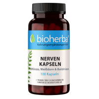 NERVEN KAPSELN MIT MINZE WEISSDORN & BALDRIAN, 100 st, Bioherba Reichenbach GmbH