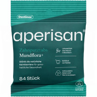 Aperisan Zahnputztabs Mundflora+, 84 st, Dentinox Gesellschaft f&uuml;r pharmazeutische Pr&auml;parate