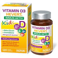 Vitamin D3 Hevert Immun Aktiv Kids, 120 st, Hevert-Arzneimittel GmbH & Co. KG