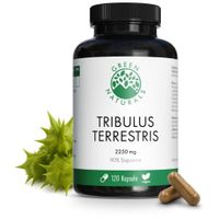 GREEN NATURALS Tribulus Terrestris 2.250 mg vegan, 120 st, Heilpflanzenwohl GmbH