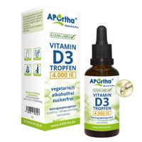 APOrtha Vitamin D3 Tropfen 4.000 IE 100 ug veg., 50 ml, APOrtha Deutschland GmbH