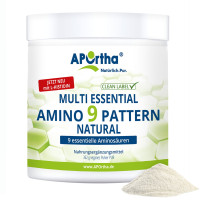 APOrta Amino-9-Pulver PUR - NATURAL - vegan, 362 g, APOrtha Deutschland GmbH