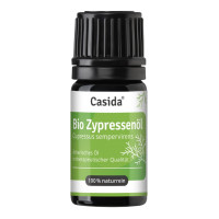 Zypressenöl BIO naturrein ätherisches Öl, 5 ml, Casida GmbH