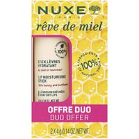 Nuxe Duo 25 Reve de Miel Lippenpflegestift, 2x4 g, Nuxe GmbH