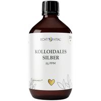 Kolloidales Silber - 25 ppm, 250 ml, Echt Vital GmbH & Co. KG