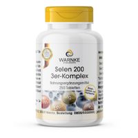Selen 200 3er-Komplex, 250 st, Warnke Vitalstoffe GmbH