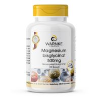 Magnesiumbisglycinat 500 mg, 120 st, Warnke Vitalstoffe GmbH