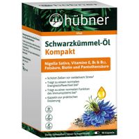 h&uuml;bner Schwarzk&uuml;mmel-&Ouml;l Kompakt, 90 st, Anton H&uuml;bner GmbH & Co. KG