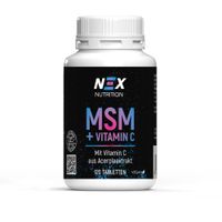 NEX Nutrition MSM + Vitamin C, 120 st, Ascopharm GmbH