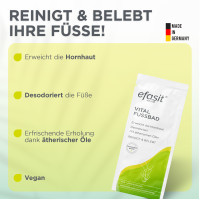 efasit Vital Fußbad Sachet, 15 g, Kyberg Pharma Vertriebs GmbH