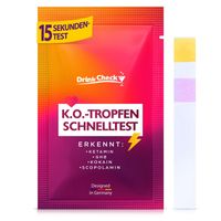 DrinkCheck K.o.-Tropfen Test, 1 st, KDM Group GmbH