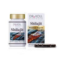 Shilajit Dr. Koll Mumijo Huminsäure, 60 st, Dr. Koll Biopharm GmbH