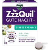 WICK ZzzQuil Gute Nacht+ Stress Balance, 28 Stk., WICK Pharma - Zweigniederlassung der Procter & Gamble GmbH