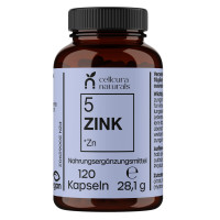 Cellcura Naturals Zink 25mg hochdosiert Vegan, 120 st, Cellcura Naturals GmbH