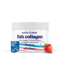 Fischkollagen-Pulver ERDBEER MSC Arctic Blue, 150 g, shanab pharma e.U.