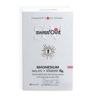 SWISSOVIT MAGNESIUM MALAT + VITAMIN B6, 30 st, Forans Medical GmbH