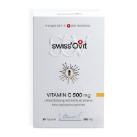 SWISSOVIT VITAMIN C 500 mg Immunschutz, 30 st, Forans Medical GmbH