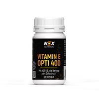 NEX Nutrition Vitamin E Opti 400, 120 st, Ascopharm GmbH