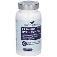 STEIGER NATURALS Hyalurons&auml;ure Kapseln 4er SET, 4x90 st, IPD Produktentwicklung und Handel GmbH