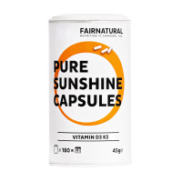 FAIRNATURAL VITAMIN D3 2500 IE + K2 MK-7 all-trans, 180 st, MedGoNET GmbH