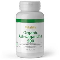 Bio Ashwagandha 500 mg vegan, 90 st, Vision Healthcare B.V.