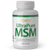 UltraPure MSM 2000 mg vegan, 180 st, Vision Healthcare B.V.