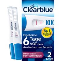 Clearblue Schwangerschaftst. 6 Tage vor 2 Hormone, 2 st, WICK Pharma - Zweigniederlassung der Procter & Gamble GmbH