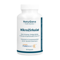 MikroZirkulat Roter Ginseng + Ginkgo + Vitamin C, 90 st, NatuGena GmbH