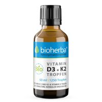 VITAMIN D3 + K2, 50 ml, Bioherba Reichenbach GmbH