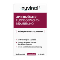 nuvinol Appetitzügler für die Gewichtsreduzierung, 42 st, R(h)ein Nutrition & Health GmbH