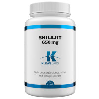 Shilajit 650 mg KLEAN LABS, 120 st, Supplementa GmbH
