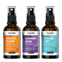 Raumspray Bestseller 3er Set Nat&uuml;rlicher Raumduft, 3x50 ml, Casida GmbH