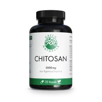 GREEN NATURALS Cholesterin - Chitosan 3g vegan, 120 st, Heilpflanzenwohl GmbH