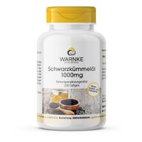Schwarzk&uuml;mmel&ouml;l 1000 mg, 240 st, Warnke Vitalstoffe GmbH