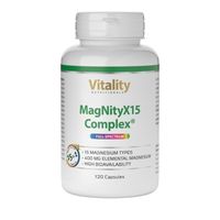 MagNityX15 Magnesium Komplex 15 Verbindungen 400mg, 120 st, Vision Healthcare B.V.