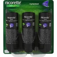 Nicorette Mint Spray 1 mg/Spr&uuml;hsto&szlig;, 3 st, Kenvue Germany GmbH (OTC)